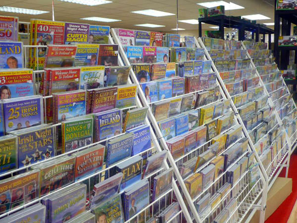 Range of DVDs and CDs